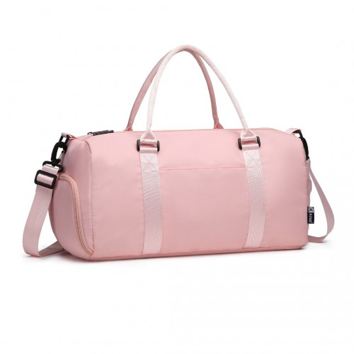 Waterproof Gym bag Carry On Weekend Bag - Pink