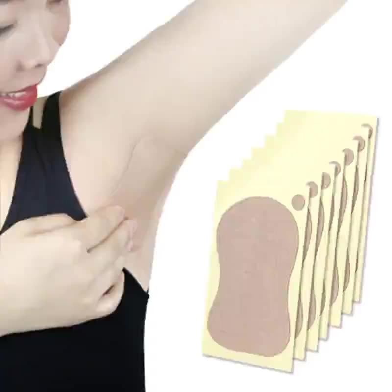 Disposable Underarm Sweat Pad during Workouts