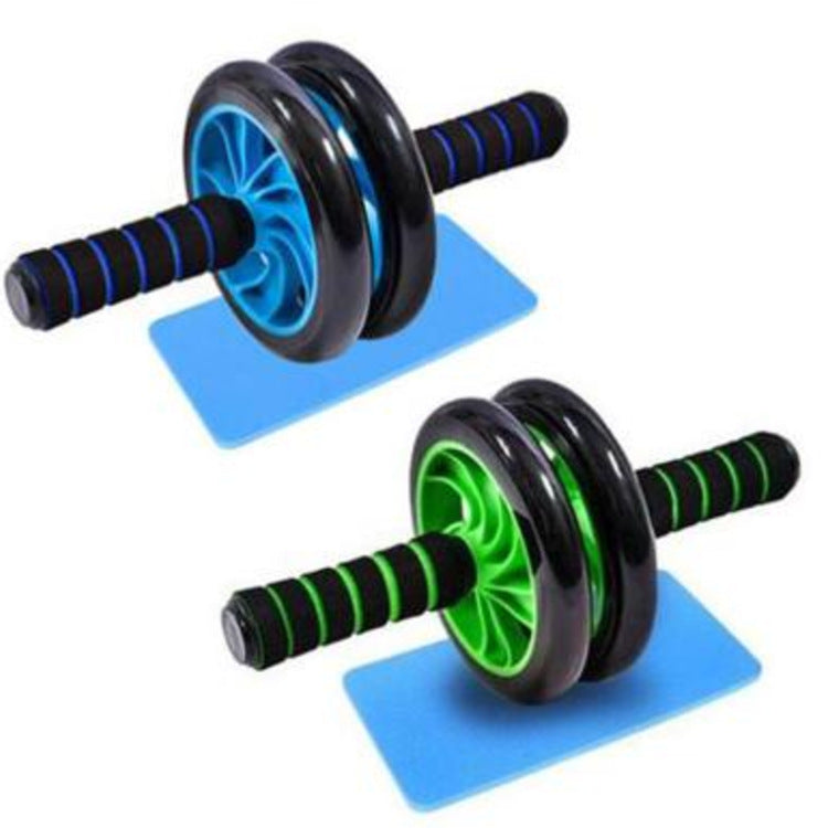 Abdominal Exercise Roller  with Foam Handles - Includes Extra Thick Knee Pad